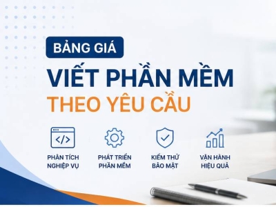 Bảng giá viết phần mềm theo yêu cầu tại Đồng Nai
