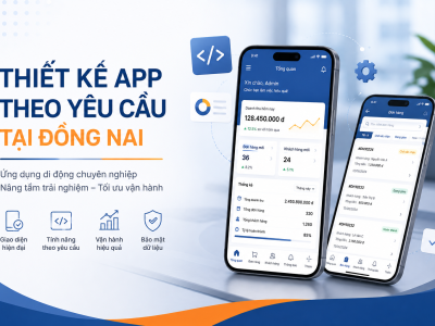 Thiết kế App tại Đồng Nai
