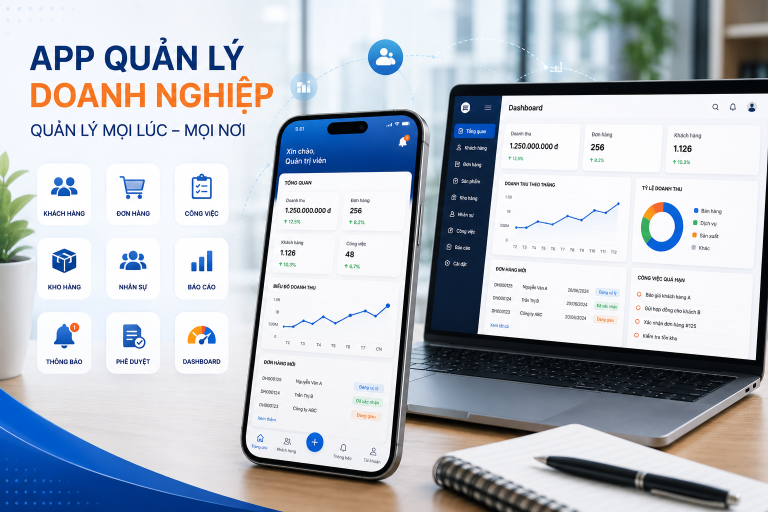 app quản lý doanh nghiệp tại đồng nai