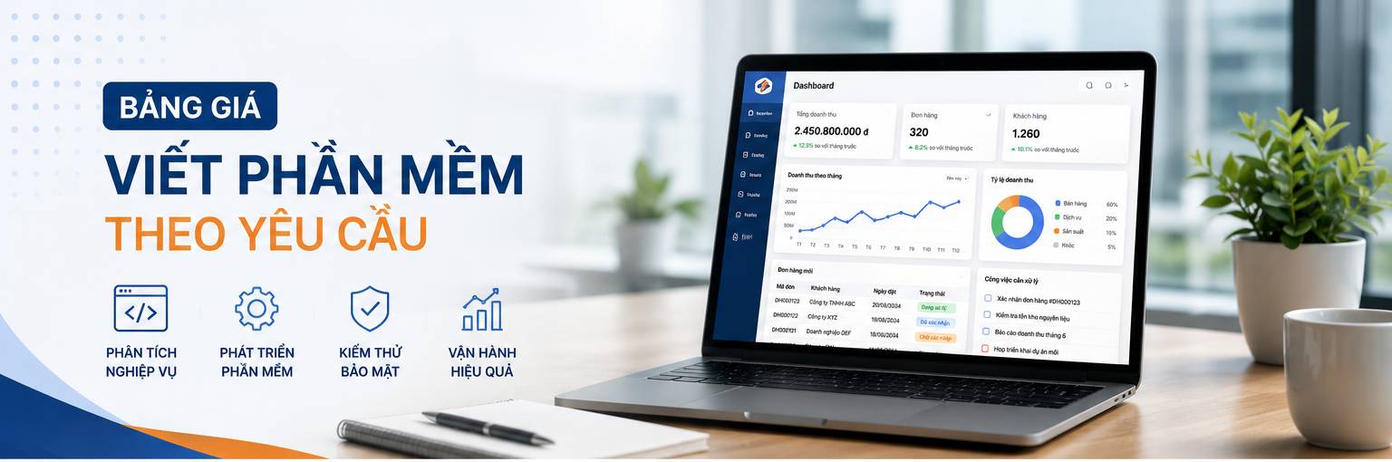 viết phần mềm theo yêu cầu tại Đồng Nai